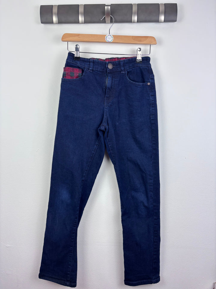 Next Dark Blue Denim Jeans 12 Years-Trousers-Second Snuggle Preloved