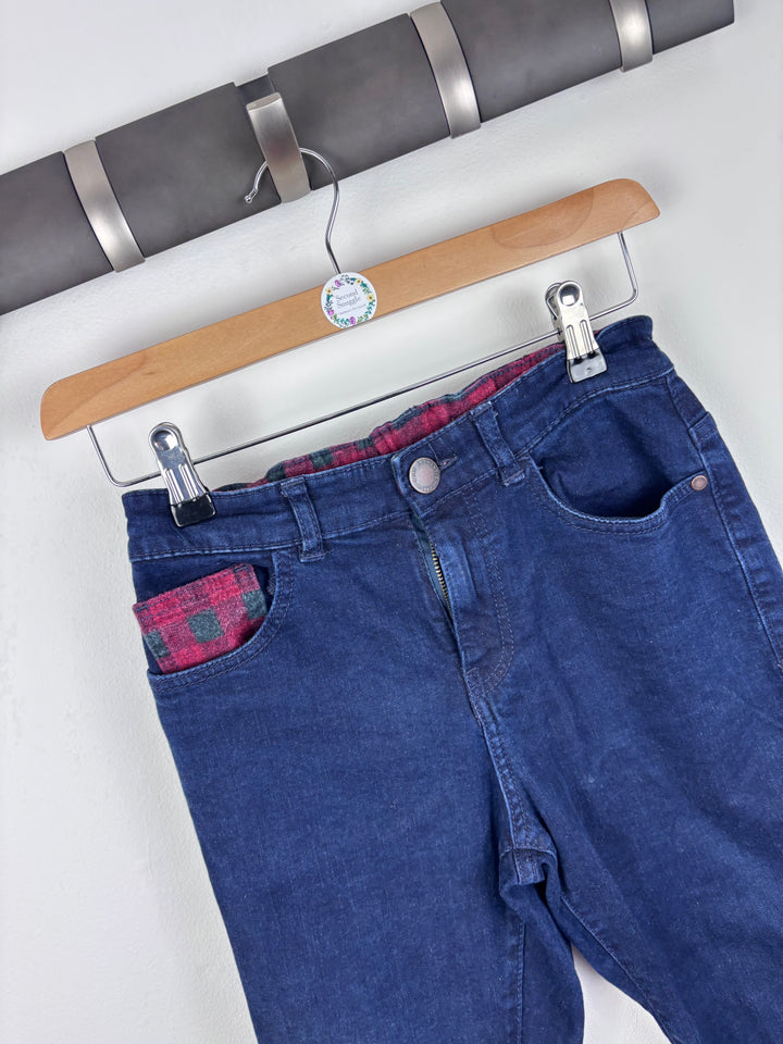 Next Dark Blue Denim Jeans 12 Years-Trousers-Second Snuggle Preloved