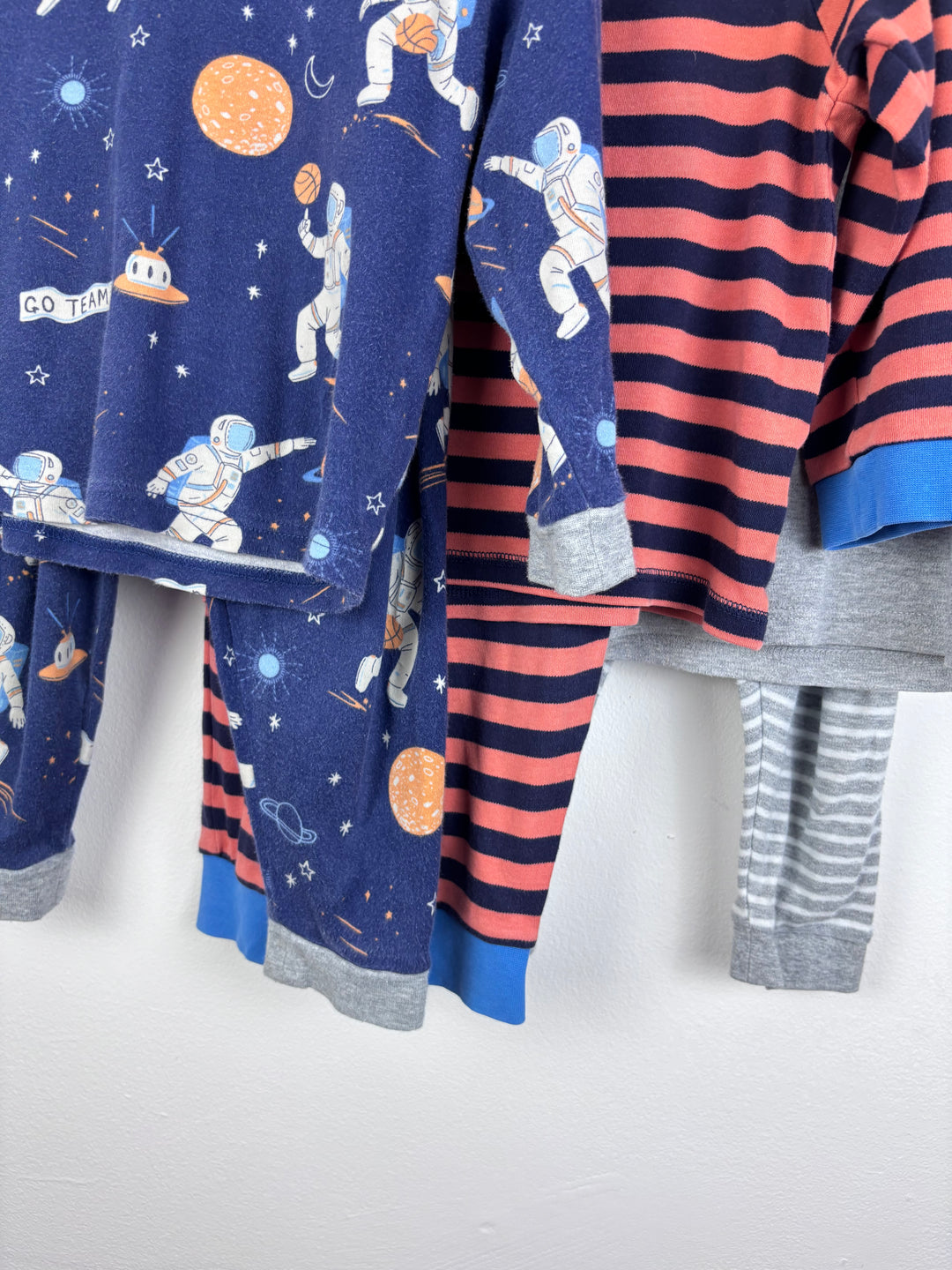 John Lewis Long Sleeve Pyjama Sets With Fun Prints 4 Years