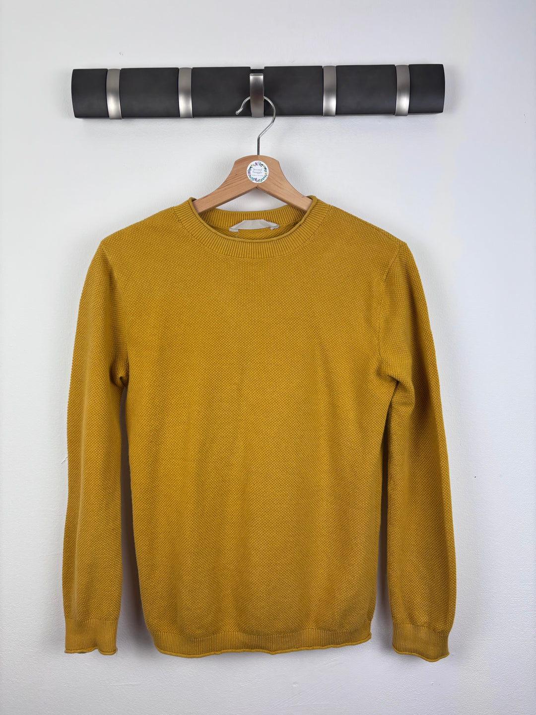 John Lewis Mustard Knit Jumper 12 Years-Jumpers-Second Snuggle Preloved