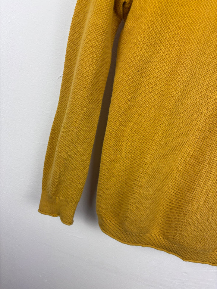 John Lewis Mustard Knit Jumper 12 Years-Jumpers-Second Snuggle Preloved