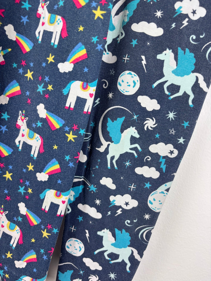 Frugi Unicorn Print Leggings Set 2-3 Years