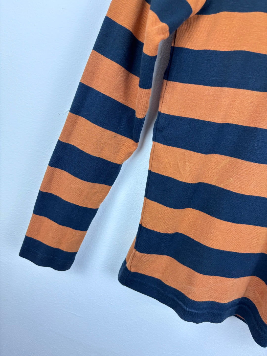 Polarn O.Pyret Red and Navy Striped Top 10-12 Years-Tops-Second Snuggle Preloved