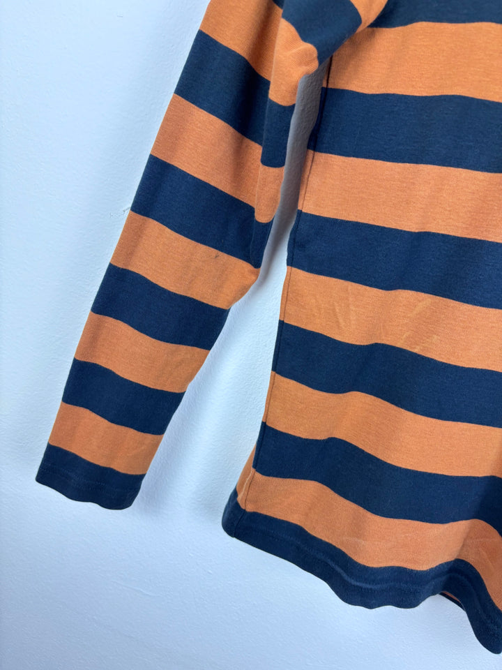 Polarn O.Pyret Red and Navy Striped Top 10-12 Years-Tops-Second Snuggle Preloved