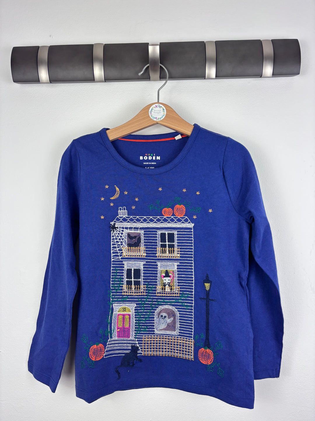 Boden Halloween House Top 5-6 Years-Tops-Second Snuggle Preloved