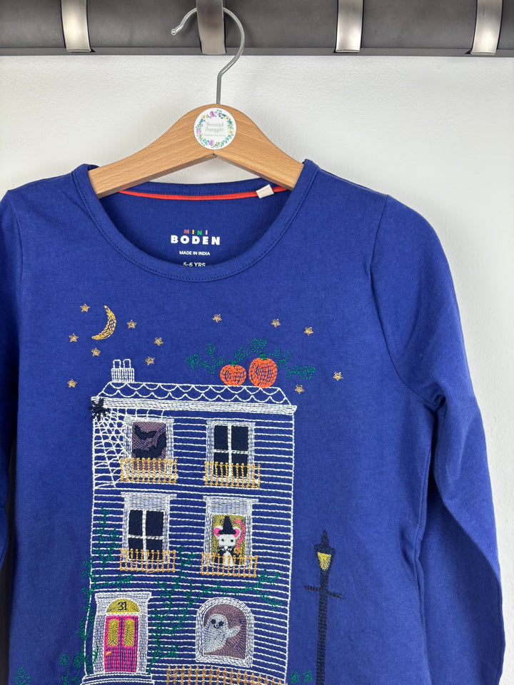 Boden Halloween House Top 5-6 Years-Tops-Second Snuggle Preloved