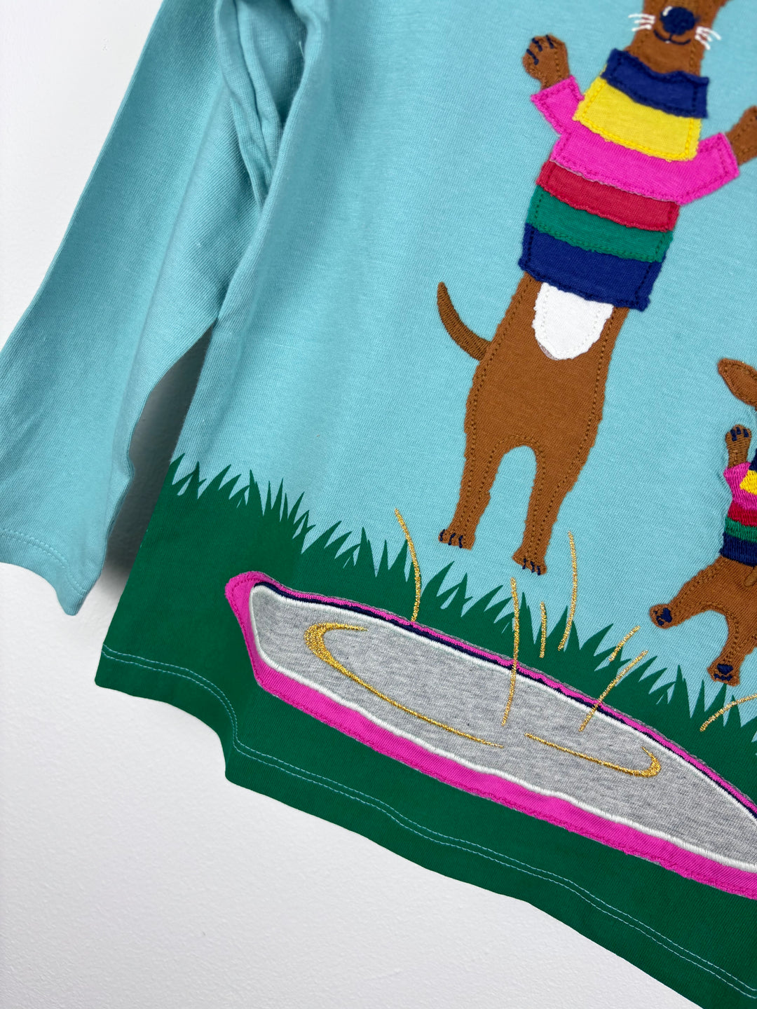 Mini Boden Dog Jumper Scene Top 4-5 Years-Tops-Second Snuggle Preloved