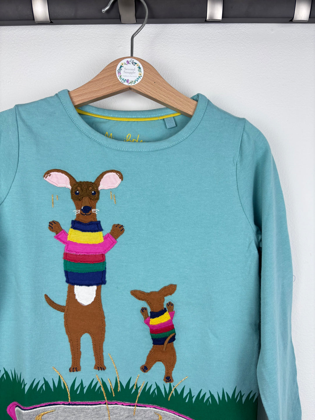 Mini Boden Dog Jumper Scene Top 4-5 Years-Tops-Second Snuggle Preloved