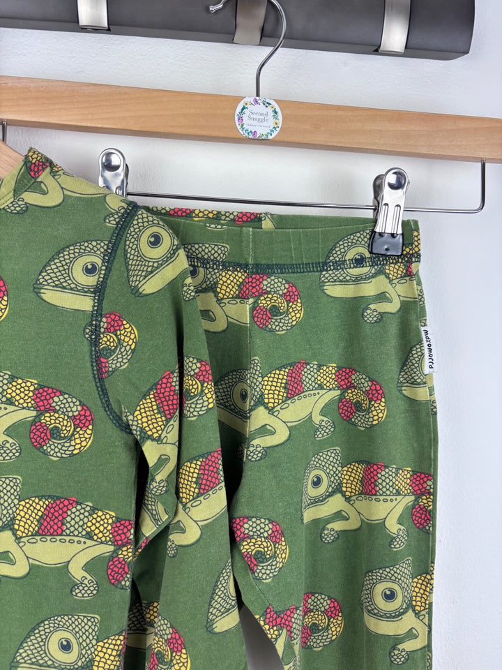 Maxomorra Chameleon Pyjama Set 98-104 (3-4 Years)-Night Wear-Second Snuggle Preloved
