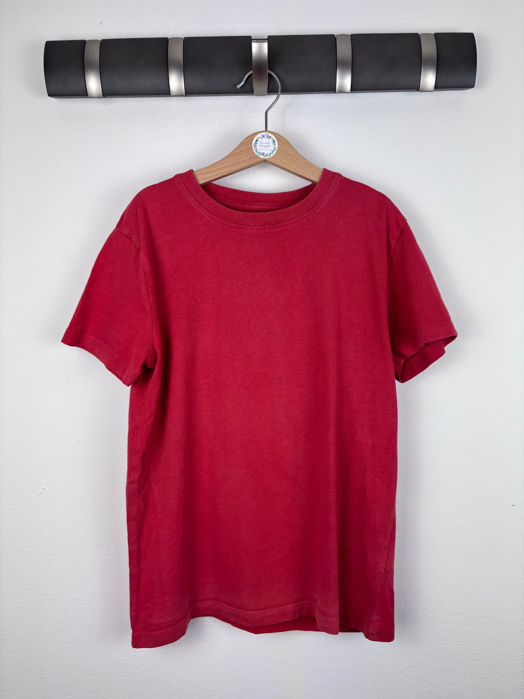 Next Red Short Sleeve T-Shirt 8-9 Years-Tops-Second Snuggle Preloved