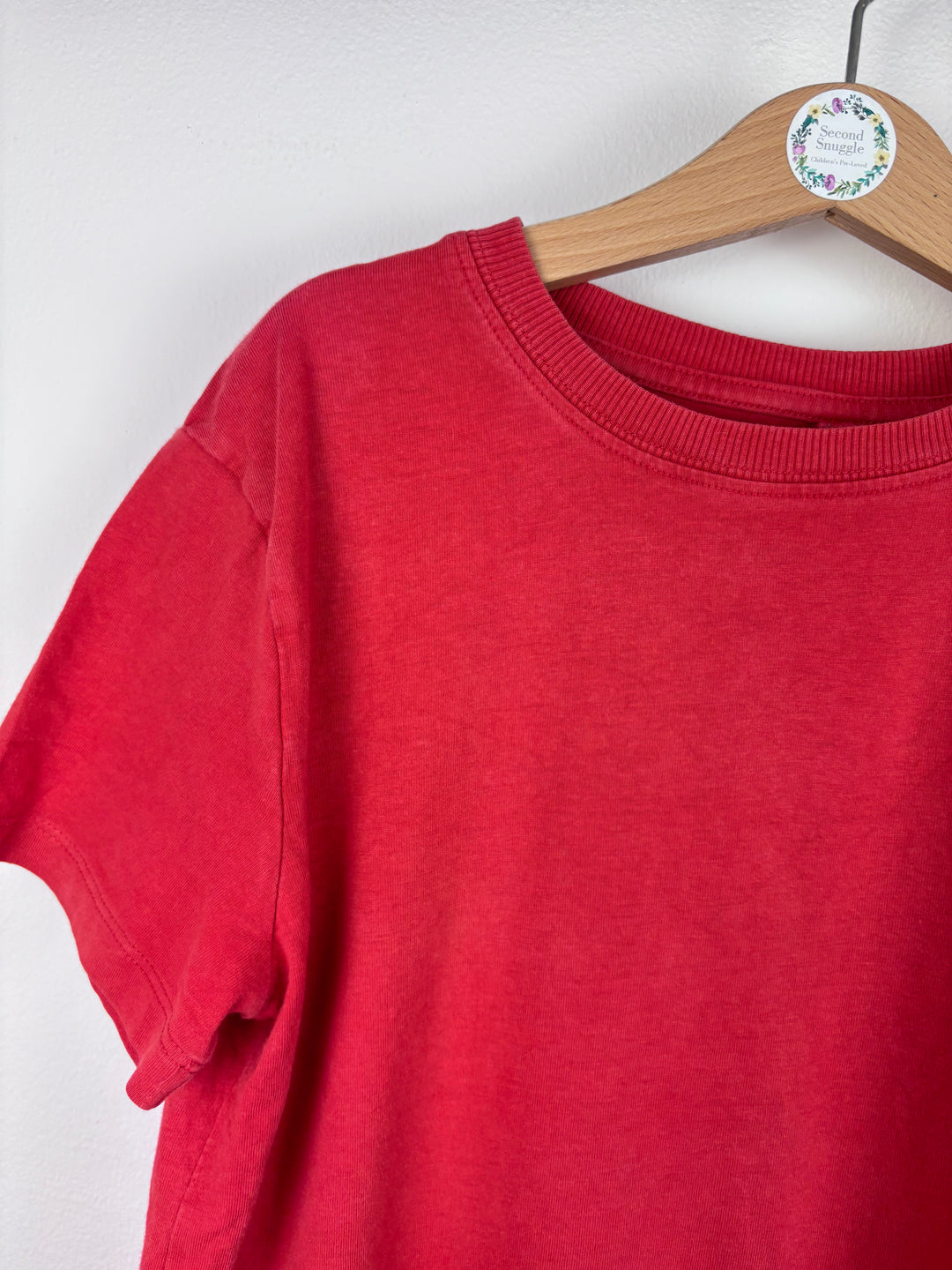 Next Red Short Sleeve T-Shirt 8-9 Years-Tops-Second Snuggle Preloved