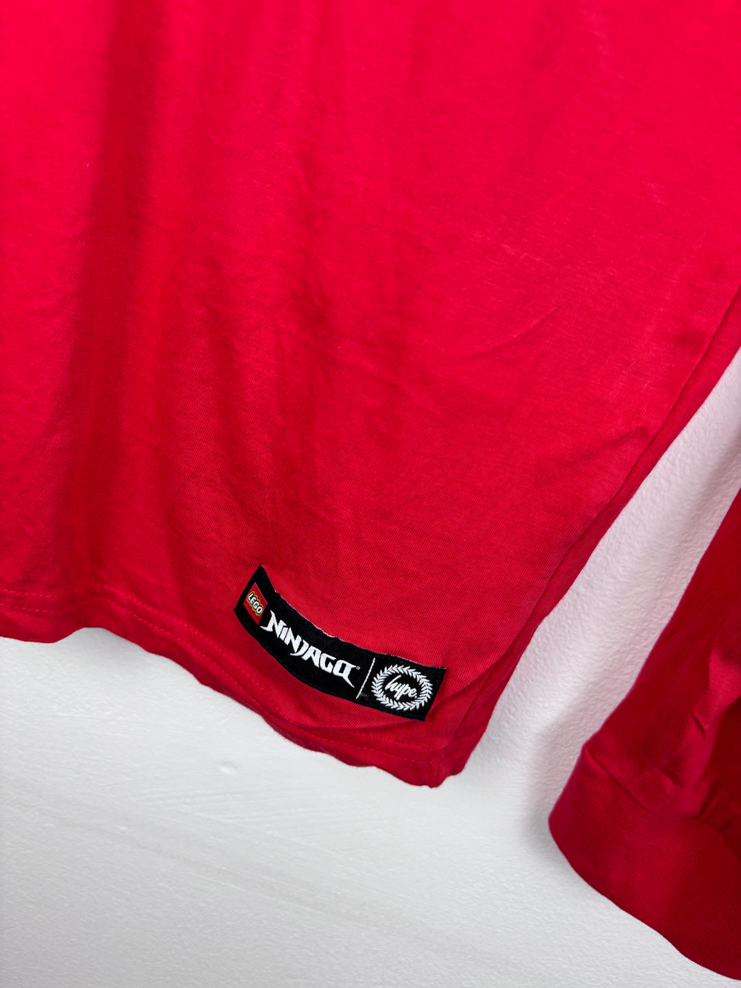 Hype Red Ninjago Long Sleeve Top 13 Years-Tops-Second Snuggle Preloved