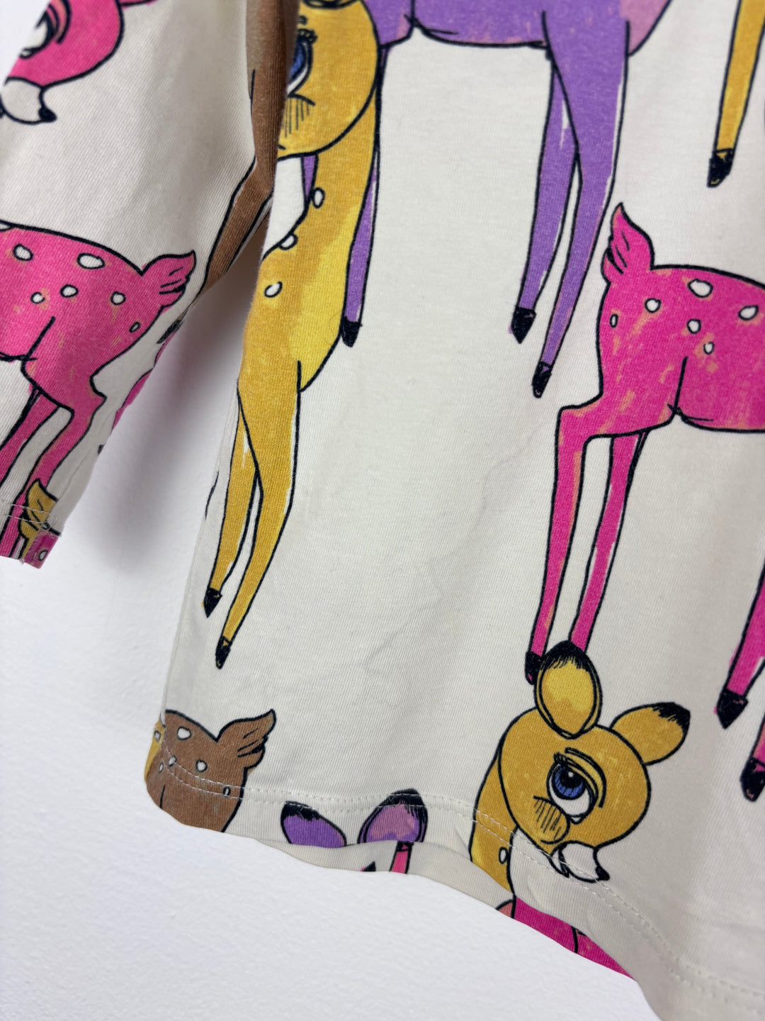 Mini Rodini Deer Print Top 80/86 (12-18 Months)-Tops-Second Snuggle Preloved
