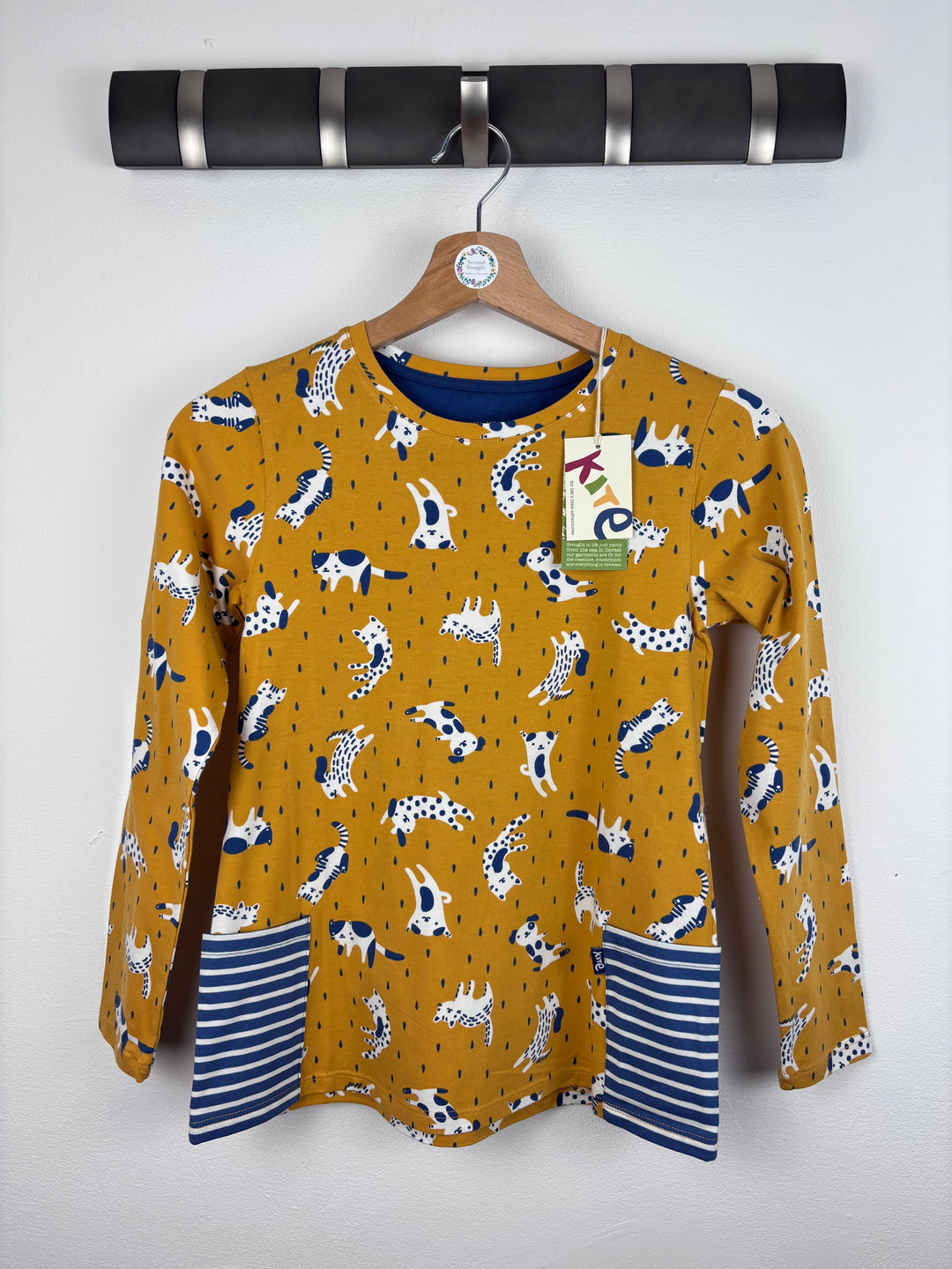 Kite Animal Print Long Sleeve Top 10-11 Years-Tops-Second Snuggle Preloved