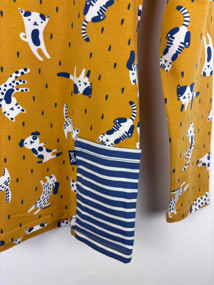 Kite Animal Print Long Sleeve Top 10-11 Years-Tops-Second Snuggle Preloved