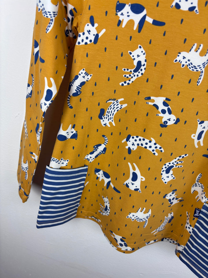 Kite Animal Print Long Sleeve Top 10-11 Years-Tops-Second Snuggle Preloved