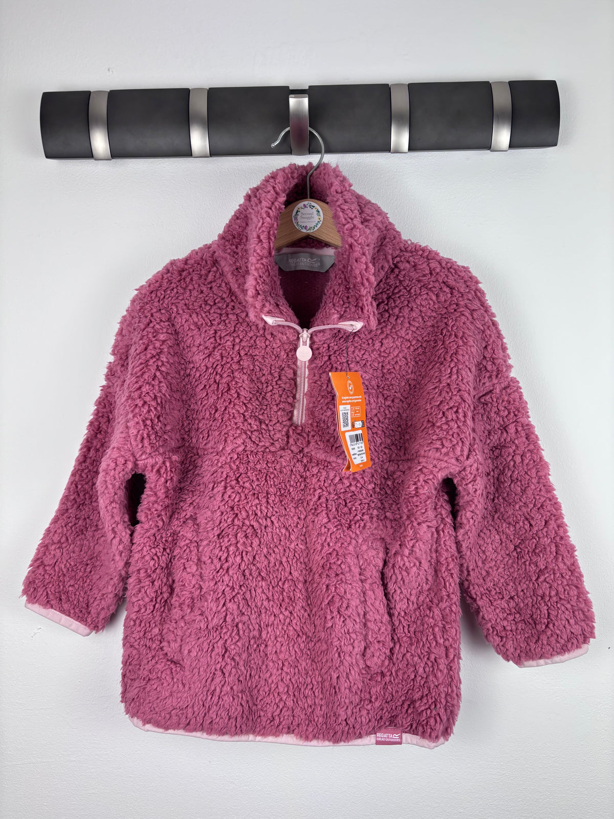 Ex Regatta Sherpa Jumper Pink-Fleeces-Second Snuggle Preloved