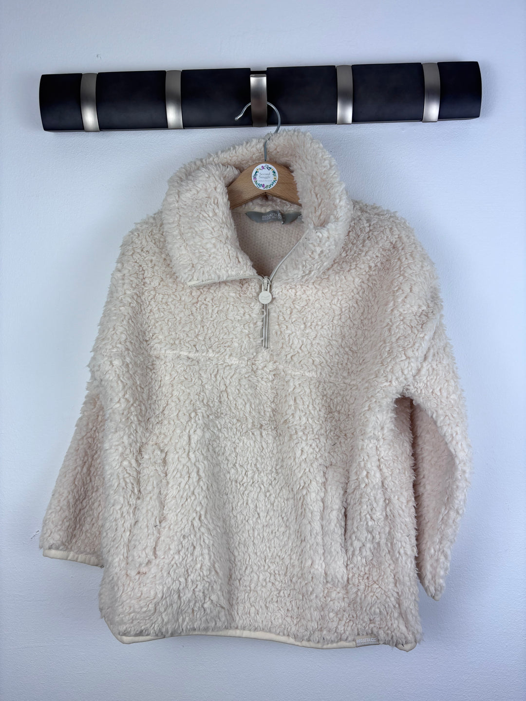 Ex Regatta Sherpa Jumper Cream Various Sizes-Fleeces-Second Snuggle Preloved