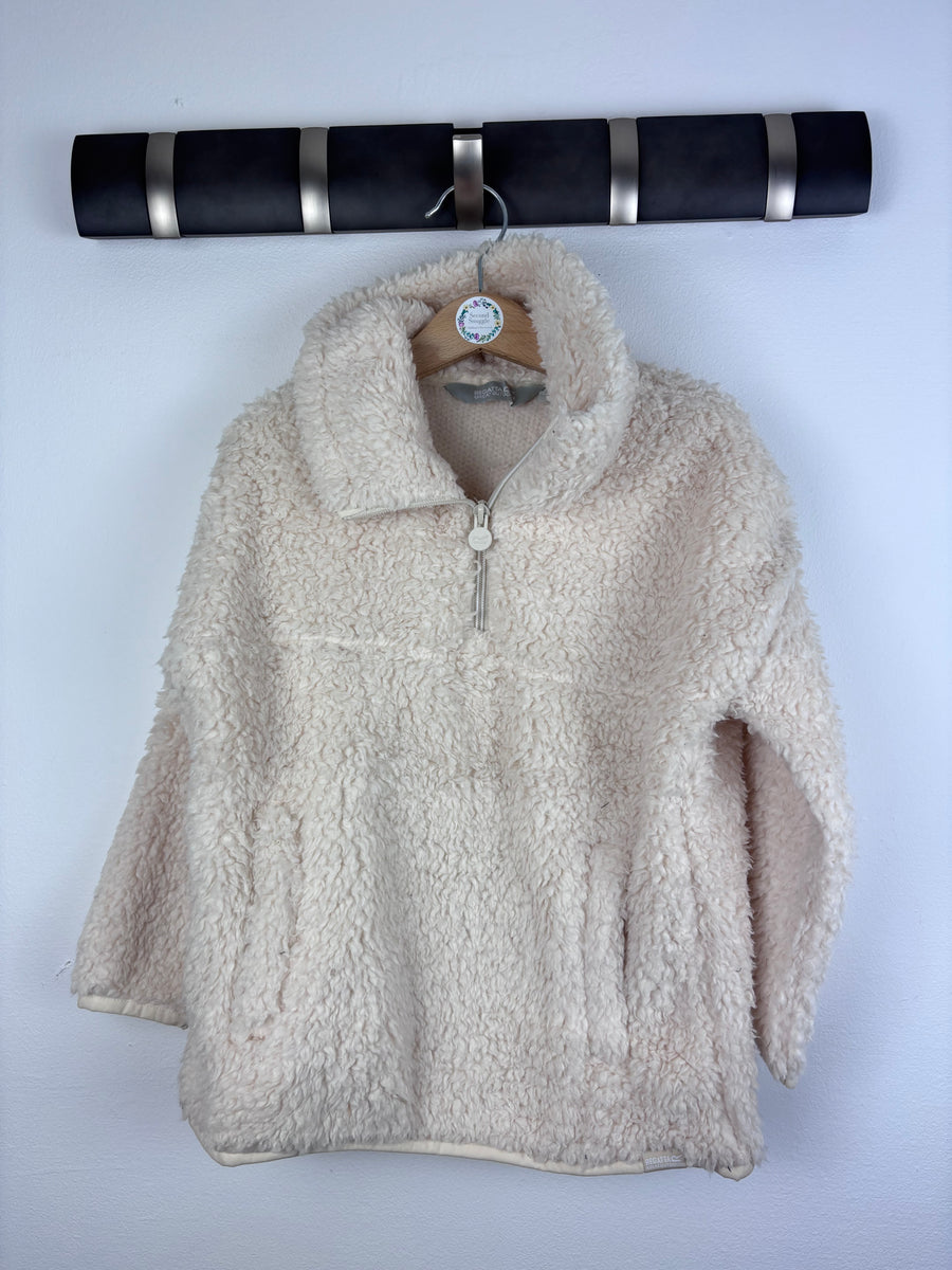 Ex Regatta Sherpa Jumper Cream Various Sizes-Fleeces-Second Snuggle Preloved