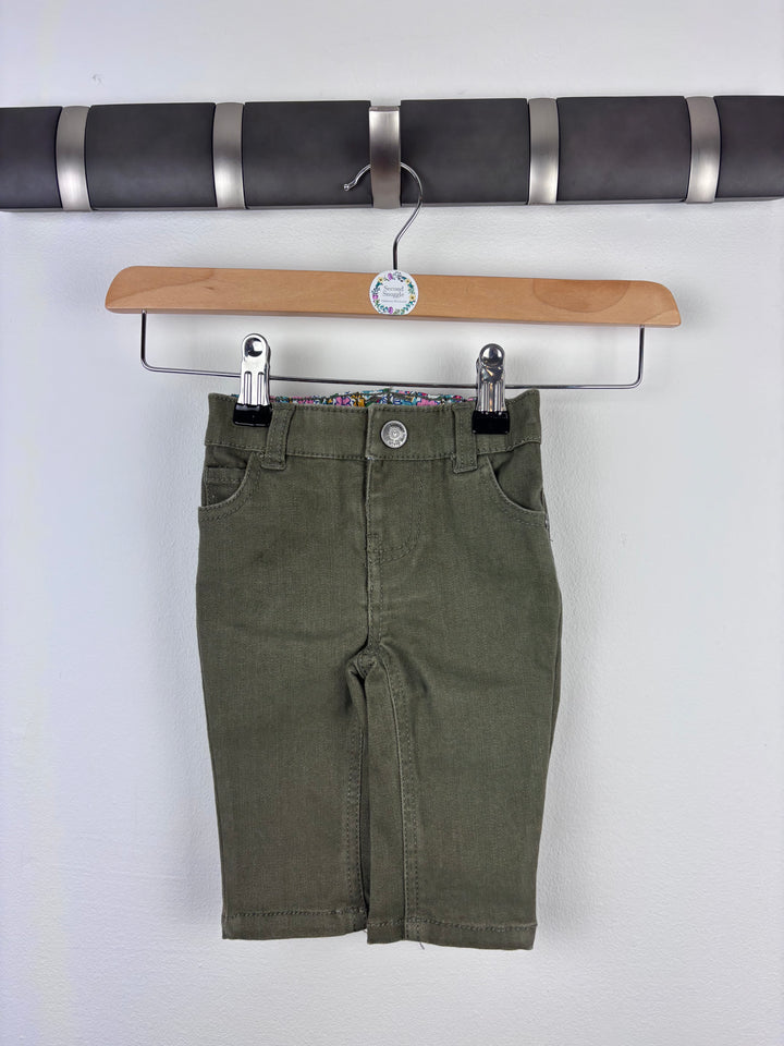 Mothercare Green Trousers 1-3 Months-Trousers-Second Snuggle Preloved