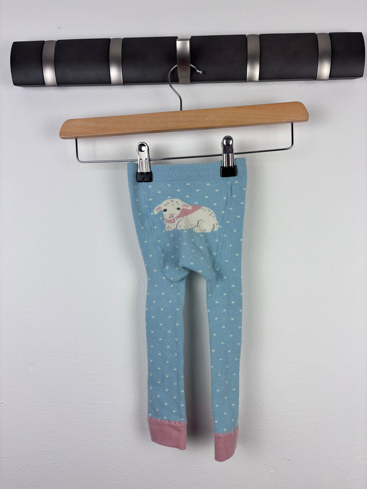 Boden Lamb Knit Leggings 6-12 Months-Leggings-Second Snuggle Preloved