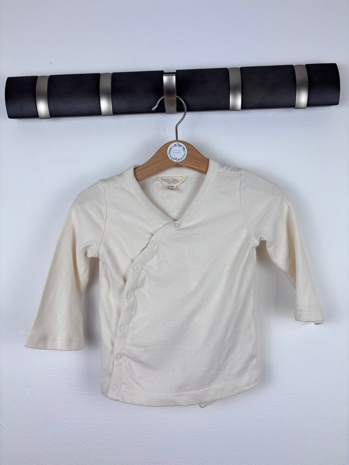 Baby Gap Cream Wrap Top 6-12 Months
