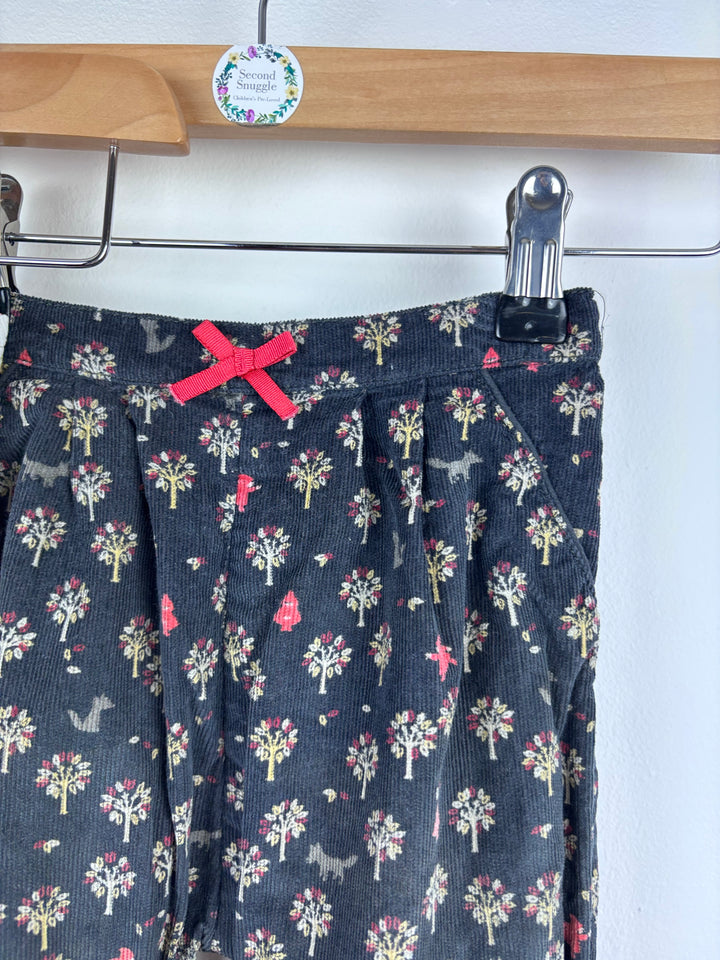 M&S Floral Print Trousers 9-12 Months-Trousers-Second Snuggle Preloved