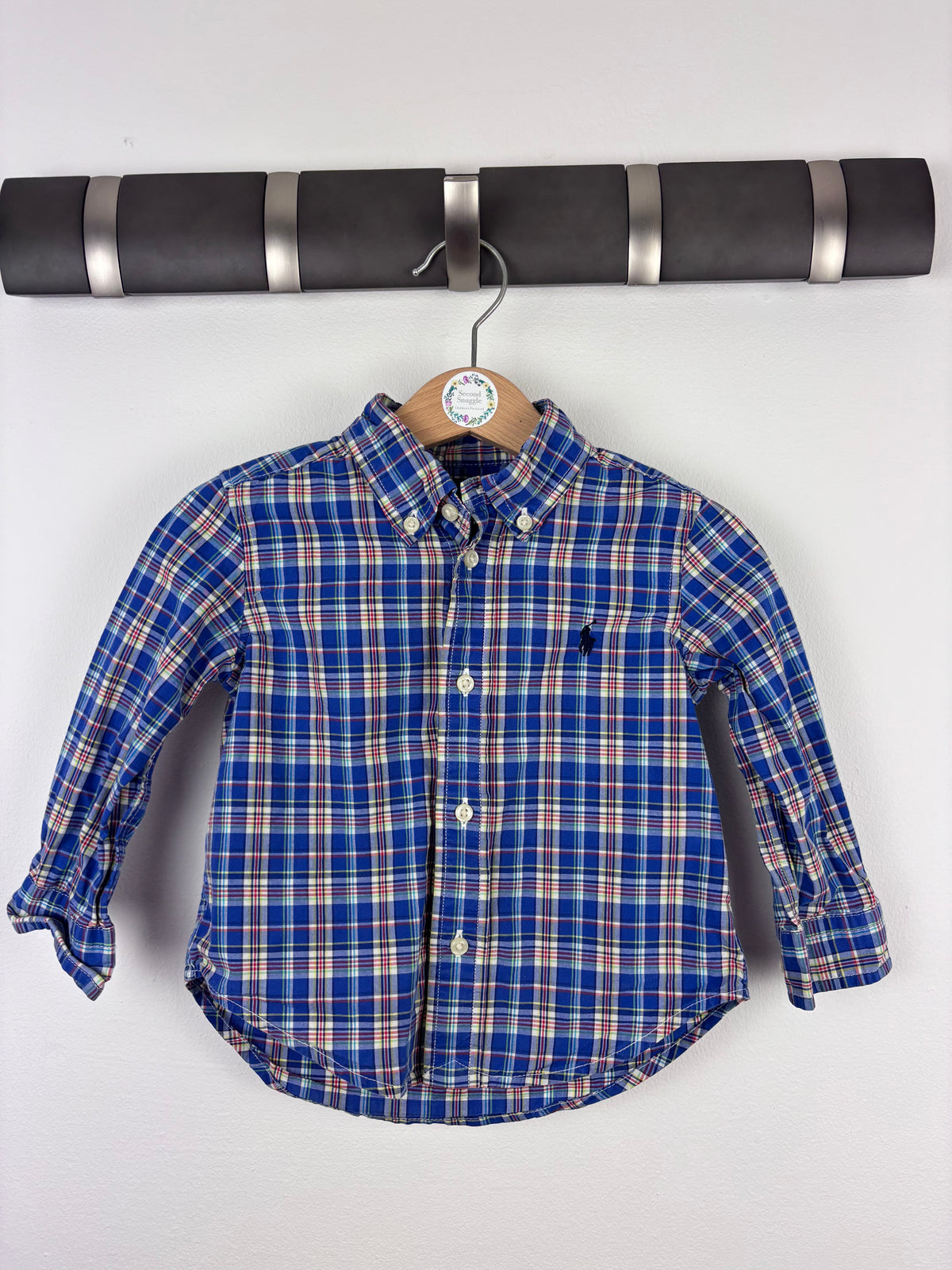 Ralph Lauren Check Shirt 18 Months-Shirts-Second Snuggle Preloved