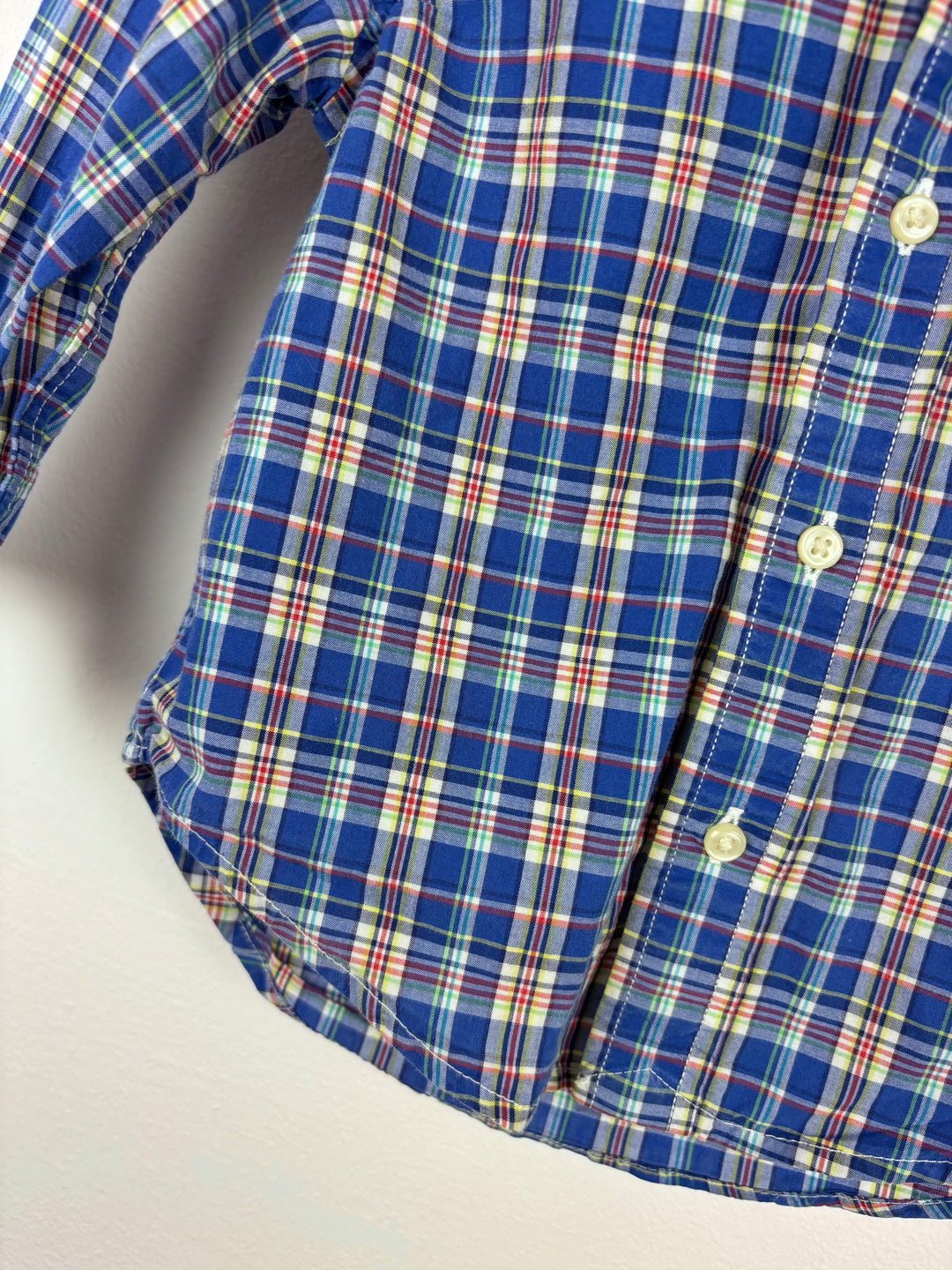 Ralph Lauren Check Shirt 18 Months-Shirts-Second Snuggle Preloved