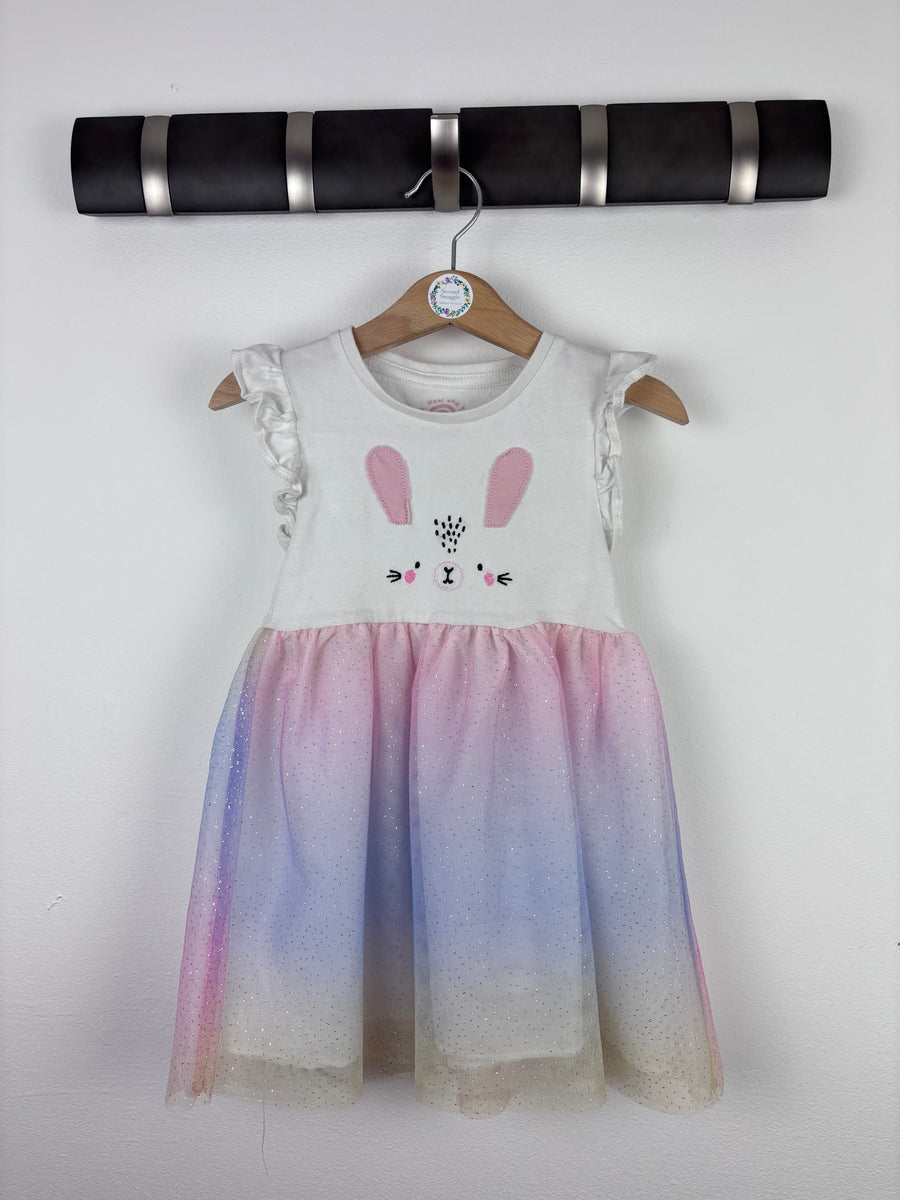 Fred And Flo Bunny Dress 2-3 Years-Dresses-Second Snuggle Preloved