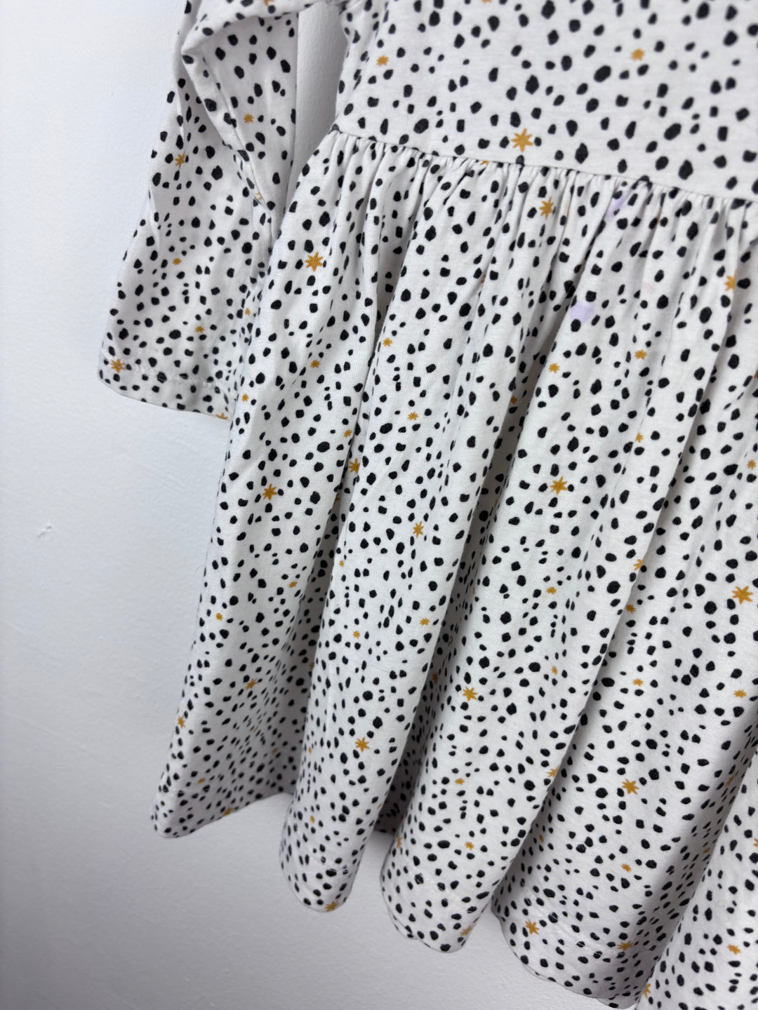 John Lewis Spot Print Dress 9-12 Months-Dresses-Second Snuggle Preloved