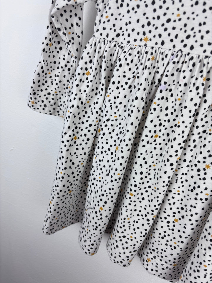 John Lewis Spot Print Dress 9-12 Months-Dresses-Second Snuggle Preloved