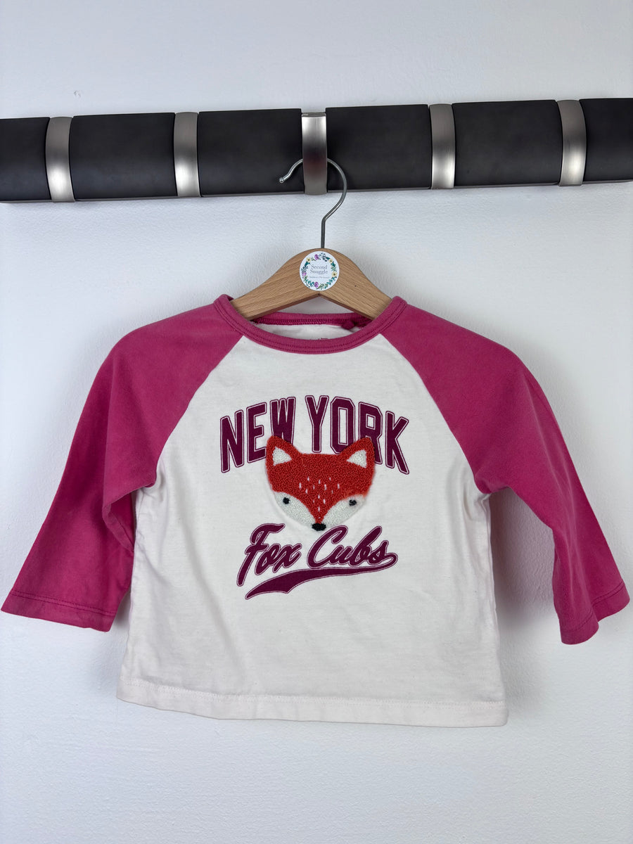 Next New York Fox Top 9-12 Months-Tops-Second Snuggle Preloved