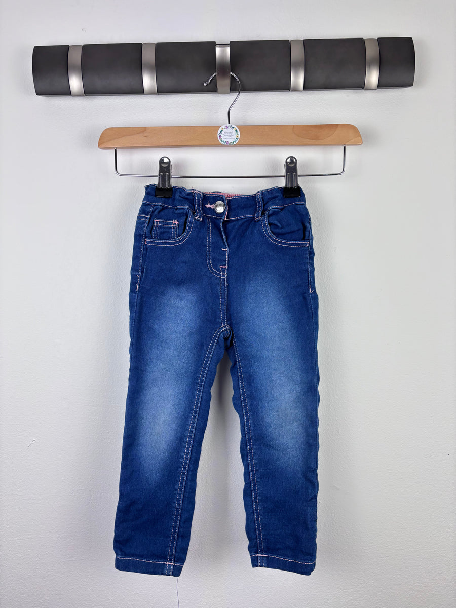 Primark Blue Jeans 12-18 Months-Trousers-Second Snuggle Preloved