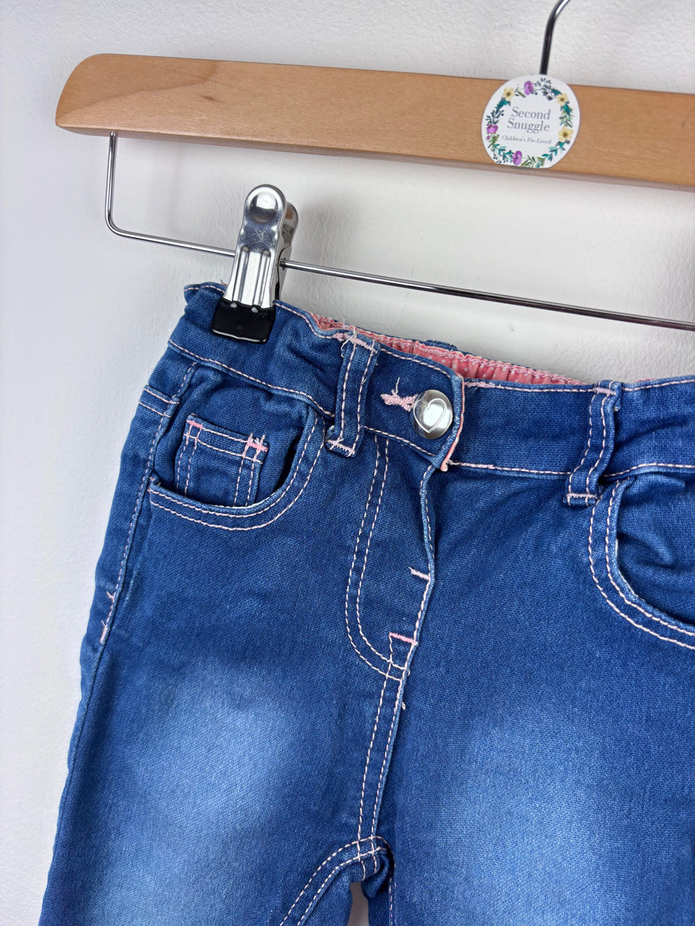 Primark Blue Jeans 12-18 Months-Trousers-Second Snuggle Preloved