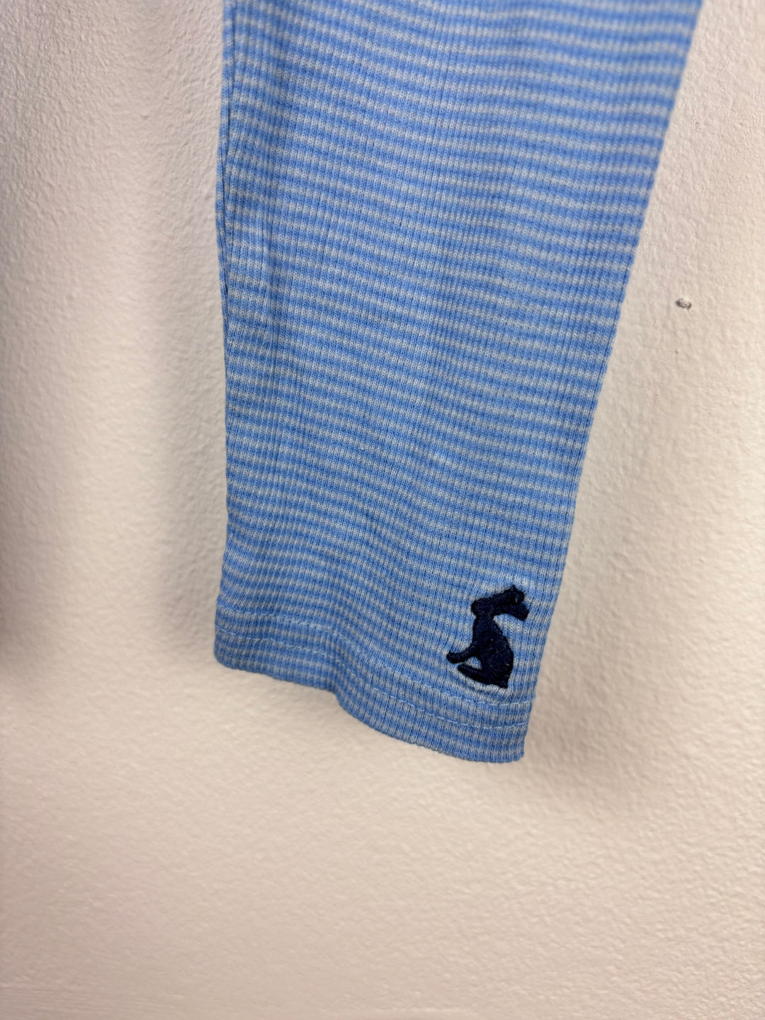 Joules Blue Stripe Leggings 3-4 Years-Leggings-Second Snuggle Preloved