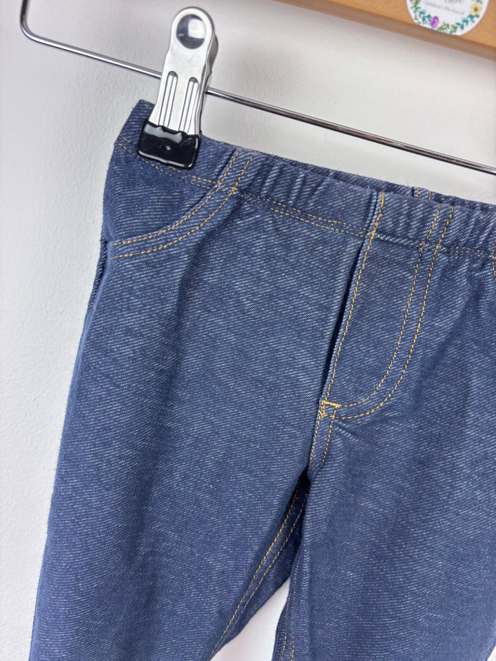 Simple Joys Denim Style Leggings 12 Months