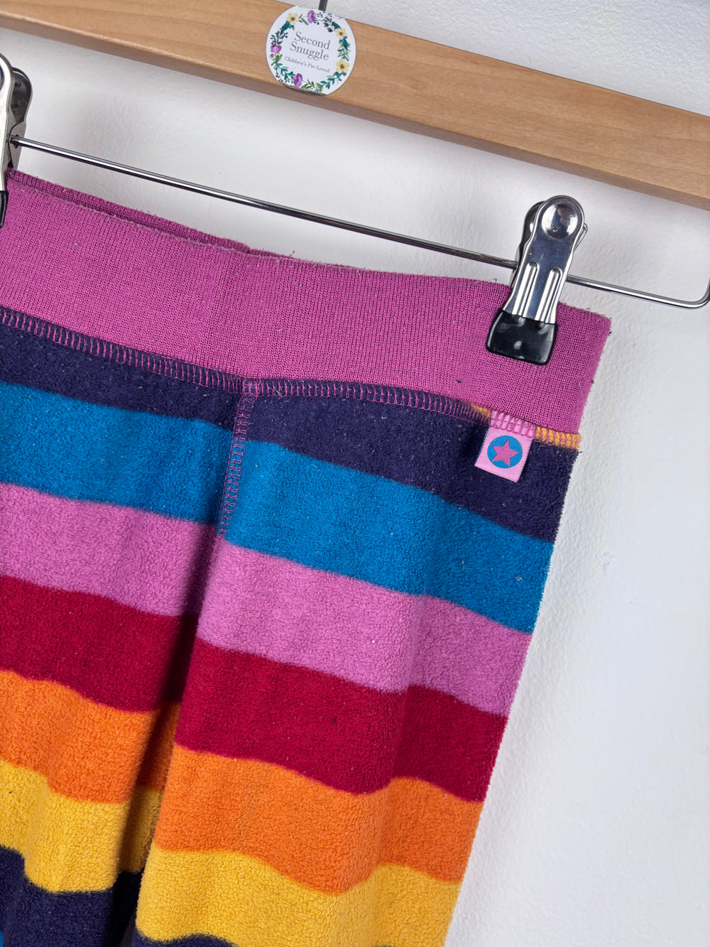 Villervalla Stripe Leggings 104 (3-4 Years)-Trousers-Second Snuggle Preloved