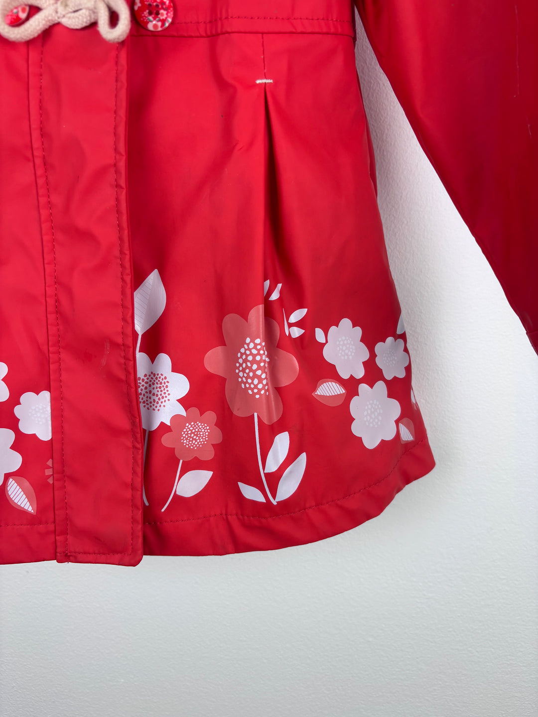 Vertbaudet Hooded Raincoat 3 Years-Coats-Second Snuggle Preloved