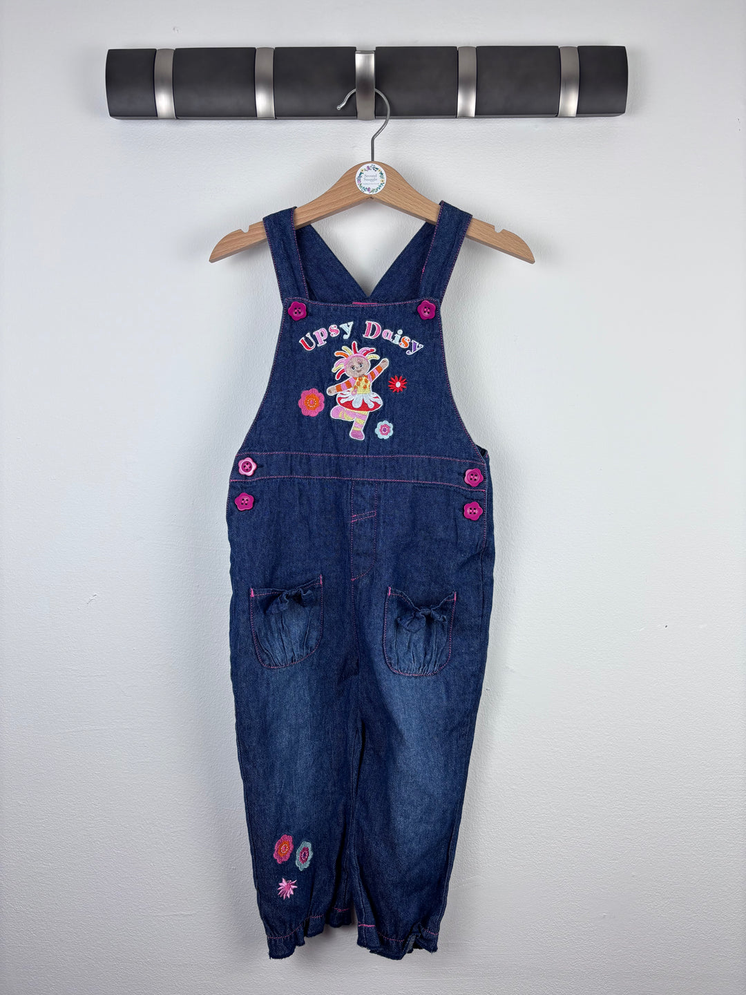 BHS Denim Dungarees 18-24 Months-Dungarees-Second Snuggle Preloved