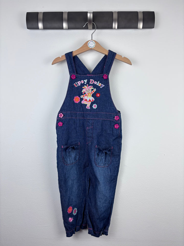 BHS Denim Dungarees 18-24 Months-Dungarees-Second Snuggle Preloved