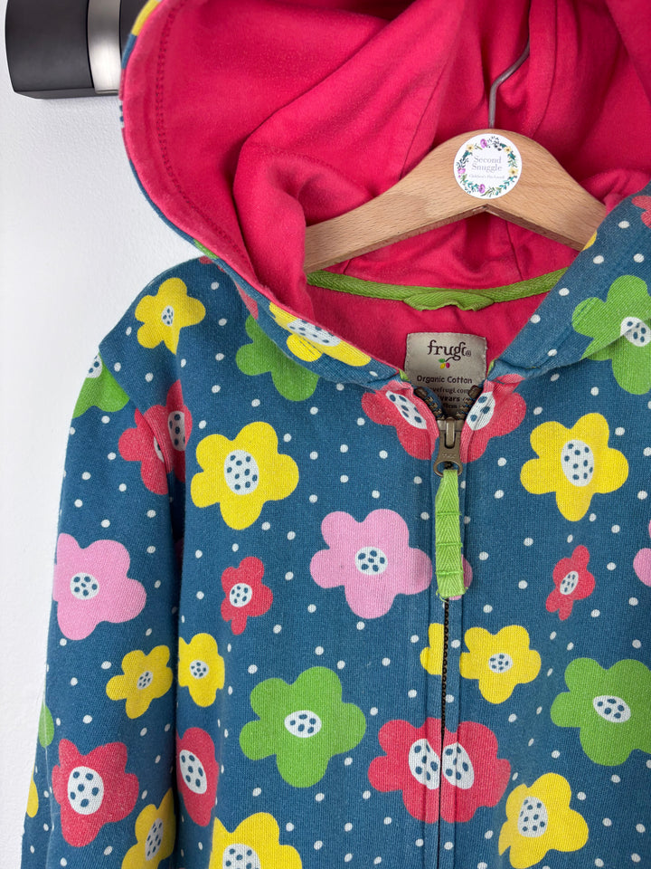Frugi Flower Print All In One Snugglesuit 8-9 Years-All In One-Second Snuggle Preloved