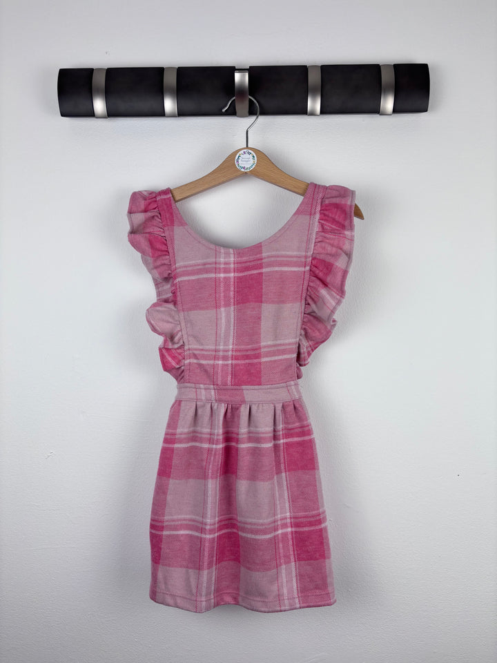 Fred & Flo Pink Check Dress 4-5 Years-Dresses-Second Snuggle Preloved