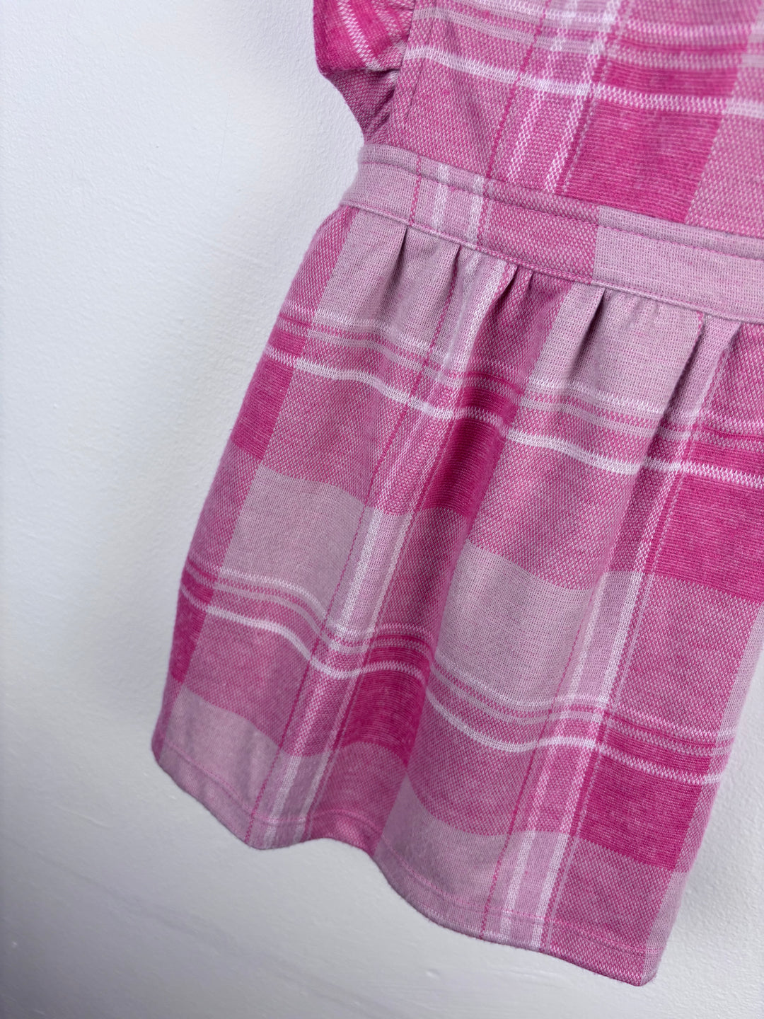 Fred & Flo Pink Check Dress 4-5 Years-Dresses-Second Snuggle Preloved