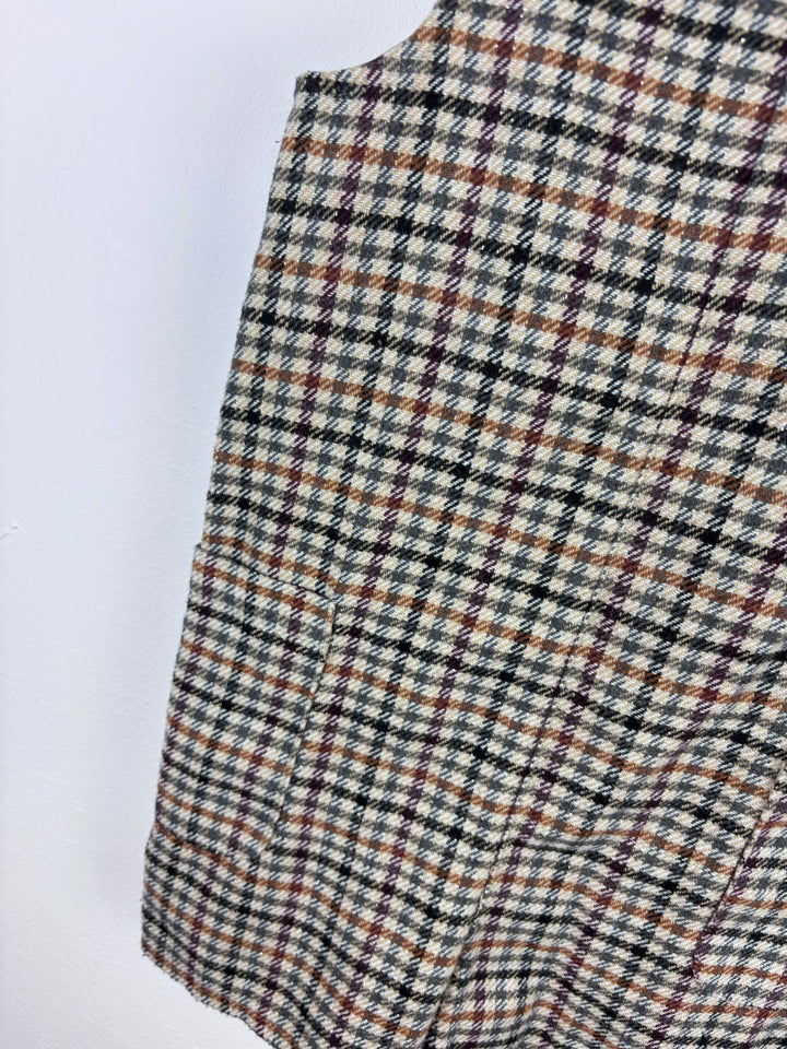 Tu Check Playsuit 5-6 Years-Play Suits-Second Snuggle Preloved