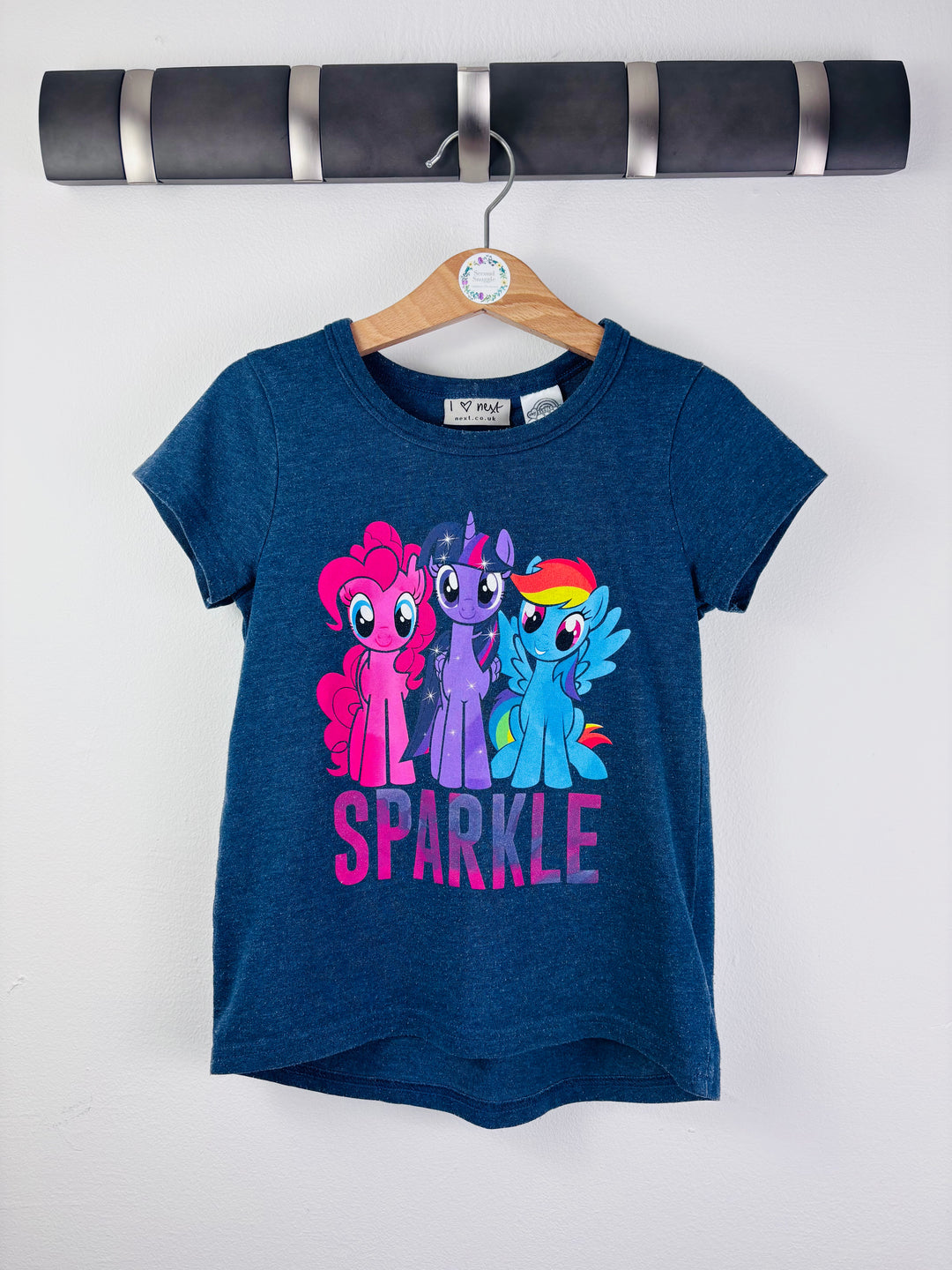 Next Navy My Little Pony Sparkle T-Shirt 4-5 Years-Tops-Second Snuggle Preloved