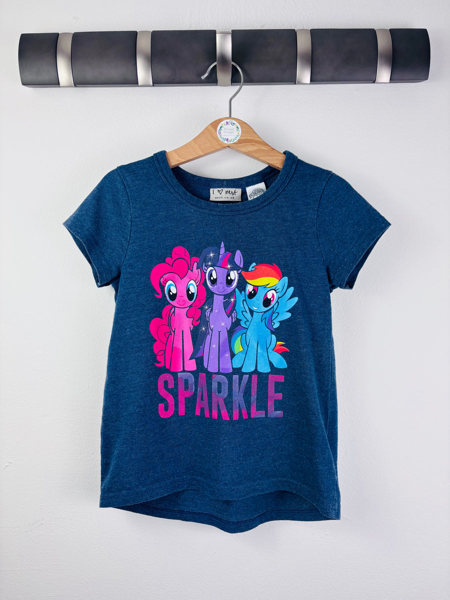 Next Navy My Little Pony Sparkle T-Shirt 4-5 Years-Tops-Second Snuggle Preloved