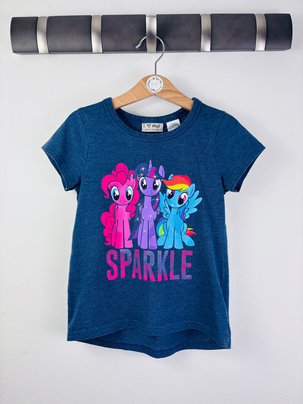 Next Navy My Little Pony Sparkle T-Shirt 4-5 Years-Tops-Second Snuggle Preloved