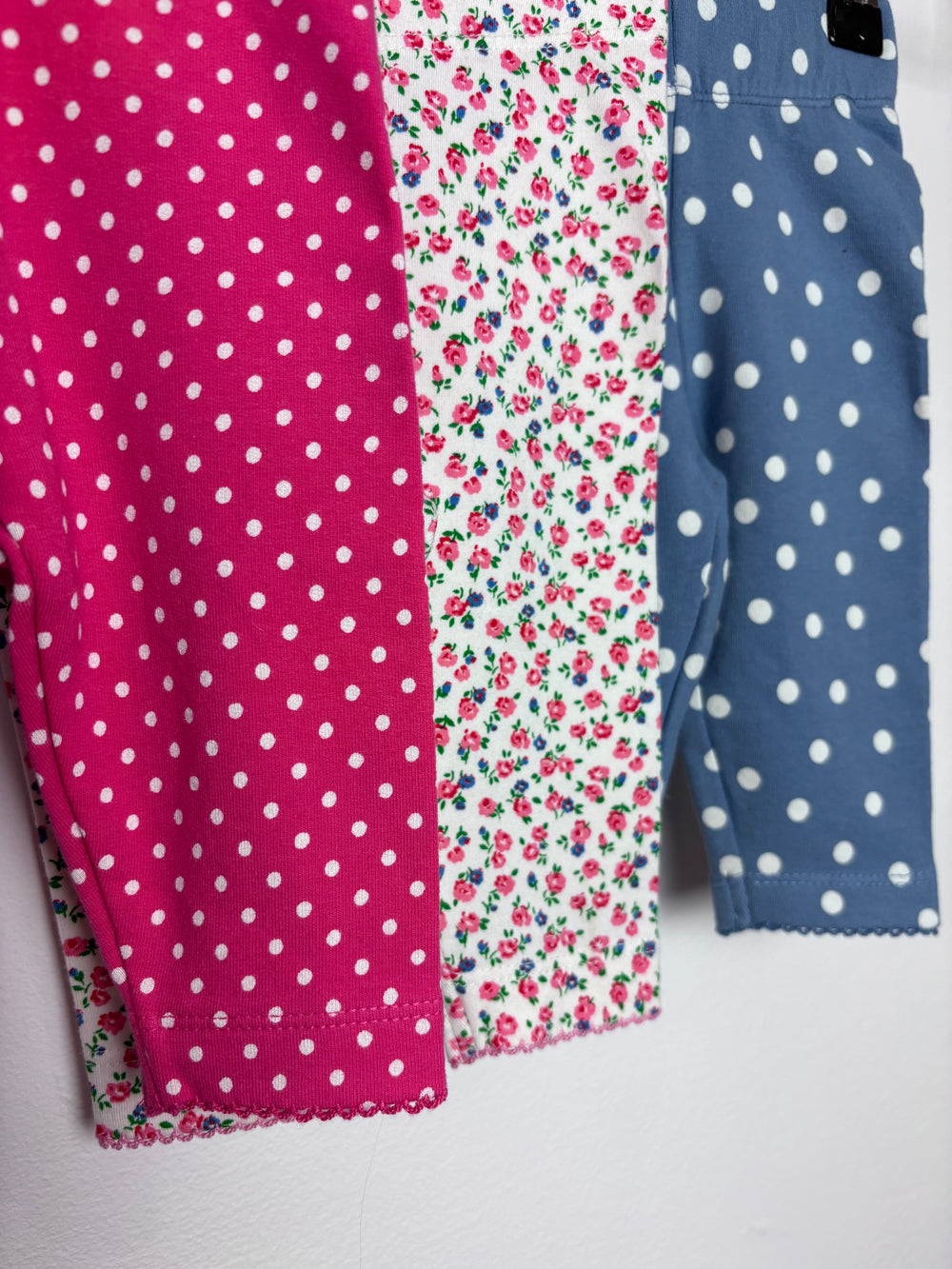 Baby Boden Polka Dot Leggings Set 0-3 Months-Leggings-Second Snuggle Preloved