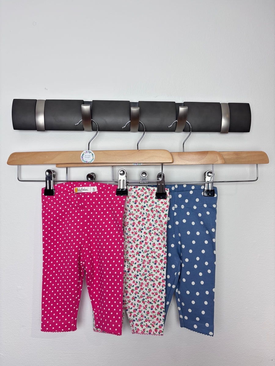 Baby Boden Polka Dot Leggings Set 0-3 Months-Leggings-Second Snuggle Preloved